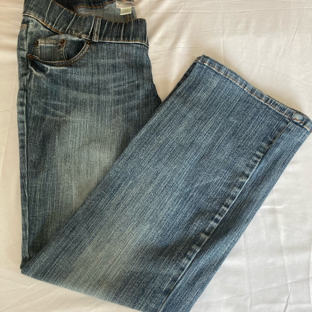 MOTHERHOOD MATERNITY WOMEN JEANS PANTSđź’•SIZE Lđź’• - Picture 8 of 8